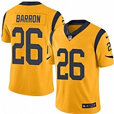 Nike Men & Women & Youth Rams 26 Mark Barron Gold Color Rush Limited Jersey,baseball caps,new era cap wholesale,wholesale hats